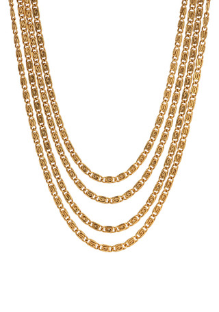 Thumbnail 1: 1928 Jewelry 1928 Jewelry Gold Tone Adjustable 4 Chain Necklace 