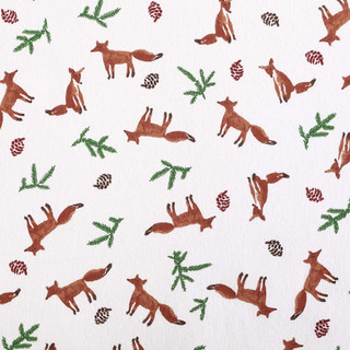 Thumbnail 6: Eddie Bauer Eddie Bauer Fox Trail Cotton Flannel Sheet Set 