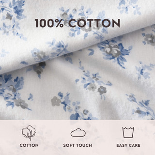 Thumbnail 35: Laura Ashley Laura Ashley Audrey Cotton Flannel Sheet Set 