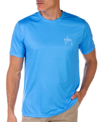 Thumbnail 3: Guy Harvey Guy Harvey Men's Short Sleeve Performance Shirt 