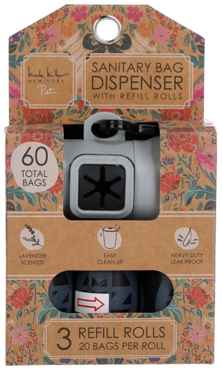 Thumbnail 1: Nicole Miller New York Nicole Miller Sanitary Bag Dispenser 