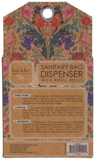 Thumbnail 2: Nicole Miller New York Nicole Miller Sanitary Bag Dispenser 