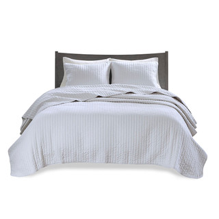 Thumbnail 3: Madison Park Madison Park Keaton 3 Piece Quilt Set 