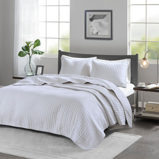 Thumbnail 1: Madison Park Madison Park Keaton 3 Piece Quilt Set 