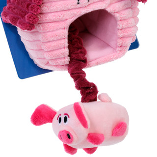 Thumbnail 2: Petlou Petlou 6 in Cubbiez Pig Dog Toy 