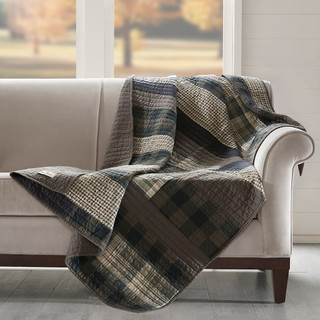 Thumbnail 1: Woolrich Woolrich Winter Plains Quilted Throw 