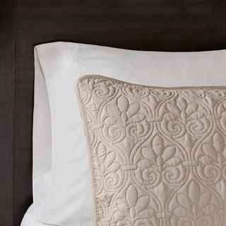 Thumbnail 4: Madison Park Madison Park Quebec Reversible Quilt Set 