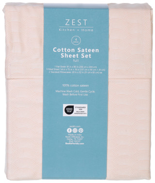 Thumbnail 3: Zest Kitchen + Home ZEST Kitchen + Home 400 Thread Count Cotton Sheet Set 