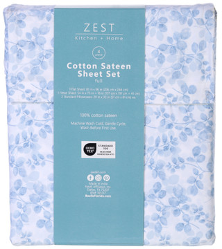 Thumbnail 3: Zest Kitchen + Home ZEST Kitchen + Home 400 Thread Count Cotton Sheet Set 