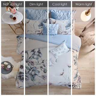 Thumbnail 6: Madison Park Madison Park 8 Pc. Seersucker Comforter & Quilt Set 