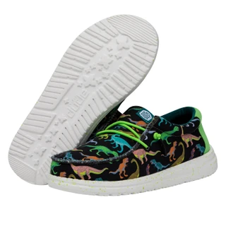 Thumbnail 3: Hey Dude Hey Dude Boys Wally Youth Dino Casual Shoe 