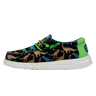 Thumbnail 5: Hey Dude Hey Dude Boys Wally Youth Dino Casual Shoe 