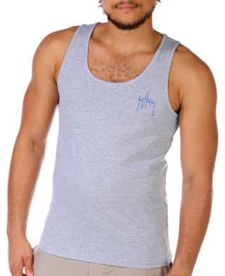 Thumbnail 4: Guy Harvey Guy Harvey Men's Tripple Dipper Tank Top 