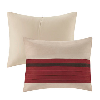 Thumbnail 6: Madison Park Madison Park 7 Pc. Palmer Faux Suede Comforter Set 