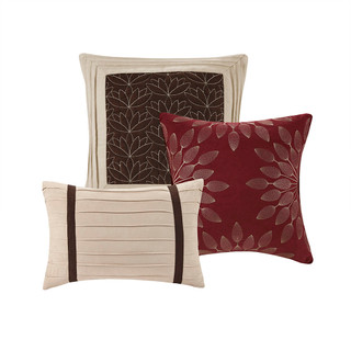 Thumbnail 10: Madison Park Madison Park 7 Pc. Palmer Faux Suede Comforter Set 