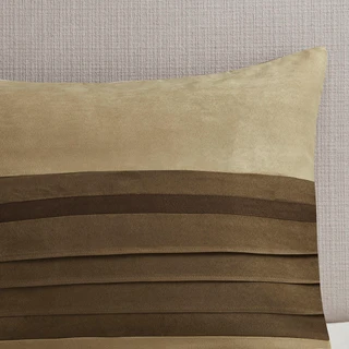 Thumbnail 4: Madison Park Madison Park 7 Pc. Palmer Faux Suede Comforter Set 