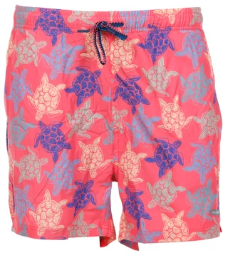 Thumbnail 1: In Gear In Gear Men's Sea Turtle Print Swim Shorts 