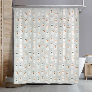 Thumbnail 1: AVANTI Avanti Ghost Boo Halloween Shower Curtain 