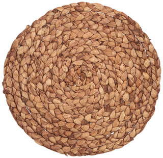 Thumbnail 2: Homewear Homewear Dot Mariner Water Hyacinth Round Placemat 