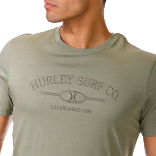 Thumbnail 3: Hurley Hurley Mens Short Sleeve Embroidered Surf Tee 