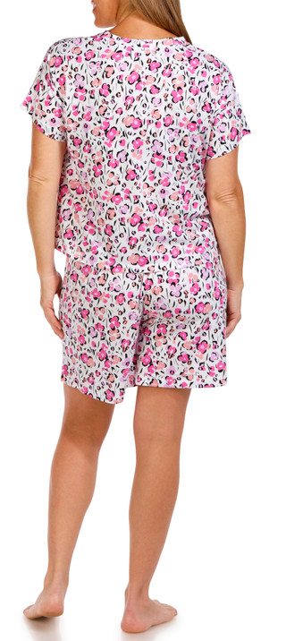 Thumbnail 2: Hue Hue Womens 2 Pc Floral Sleepwear Set 