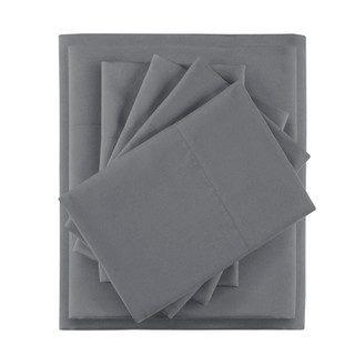 Thumbnail 4: Intelligent Design Intelligent Design Microfiber Side Pocket Sheet Set 