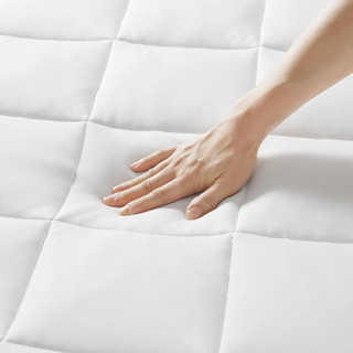Thumbnail 3: Sharper Image Cooling Touch Deep Pocket Overfilled Mattress Pad 