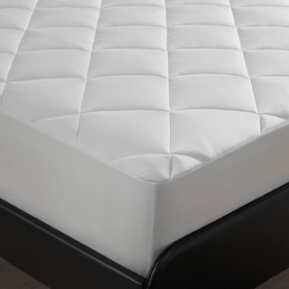 Thumbnail 5: Sharper Image Cooling Touch Deep Pocket Overfilled Mattress Pad 