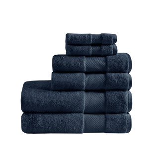 Thumbnail 2: MADISON PARK SIGNATURE Madison Park Signature 6 Pc. Turkish Towel Set 