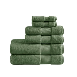 Thumbnail 3: MADISON PARK SIGNATURE Madison Park Signature 6 Pc. Turkish Towel Set 