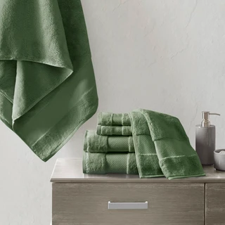 Thumbnail 1: MADISON PARK SIGNATURE Madison Park Signature 6 Pc. Turkish Towel Set 