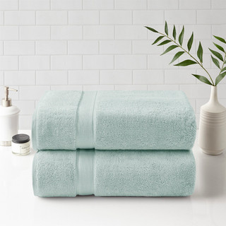 Thumbnail 1: MADISON PARK SIGNATURE Madison Park Signature 2 Pc. 800GSM Ultra Soft Towel Set 