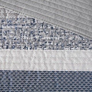 Thumbnail 4: Madison Park Madison Park 6 Pc. Rhapsody Quilt & Pillow Set 