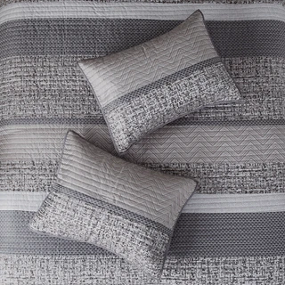 Thumbnail 3: Madison Park Madison Park 6 Pc. Rhapsody Quilt & Pillow Set 