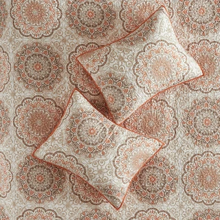 Thumbnail 3: Madison Park Madison Park 6 Pc. Tangiers Pillow & Quilt Set 