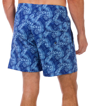 Thumbnail 3: BEACH BROS Beach Bros Men's Leaf Medley Swim Shorts 
