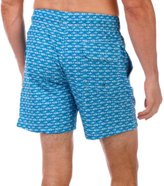 Thumbnail 3: BEACH BROS Beach Bros Men's School Of Fish Swim Shorts 