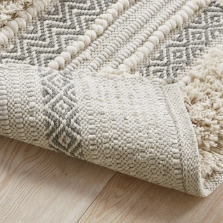 Thumbnail 3: Ink + Ivy Ink+Ivy Asher Woven Texture Stripe Bath Rug 