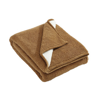 Thumbnail 2: Eddie Bauer Eddie Bauer Solid Bi Colored Sherpa Throw Blanket 