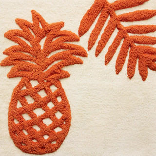 Thumbnail 3: TOMMY BAHAMA Tommy Bahama Batik Pineapple Bath Rug 