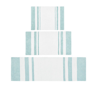 Thumbnail 5: Madison Park Madison Park Spa Cotton Reversible Bath Rug 