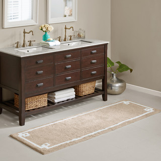 Thumbnail 2: Madison Park Madison Park Evan Cotton Tufted Bath Rug 