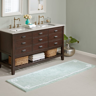 Thumbnail 2: Madison Park Madison Park Evan Cotton Tufted Bath Rug 