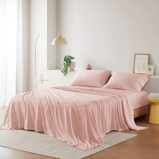 Thumbnail 1: Intelligent Design Intelligent Design Solid Cotton Blend Jersey Knit Sheet Set 