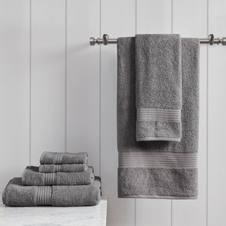 Thumbnail 2: MADISON PARK ESSENTIALS Madison Park 6 Pc. Organic Cotton Towel Set 