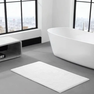 Thumbnail 1: MADISON PARK SIGNATURE Madison Park Signature Marshmallow Bath Rug 