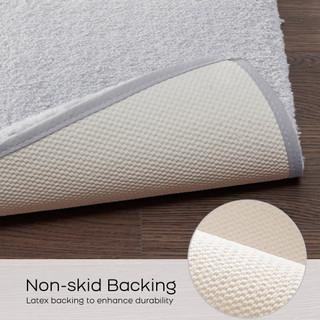 Thumbnail 5: MADISON PARK SIGNATURE Madison Park Signature Marshmallow Bath Rug 
