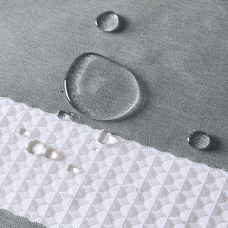 Thumbnail 14: Madison Park Madison Park Spa Waffle Shower Curtain with 3M Treatment 