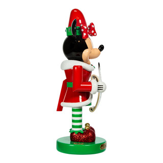 Thumbnail 6: Disney Kurt Adler 10-Inch Disney Minnie The Elf Nutcracker 