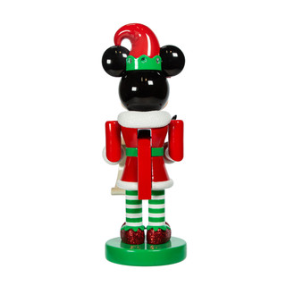 Thumbnail 8: Disney Kurt Adler 10-Inch Disney Minnie The Elf Nutcracker 